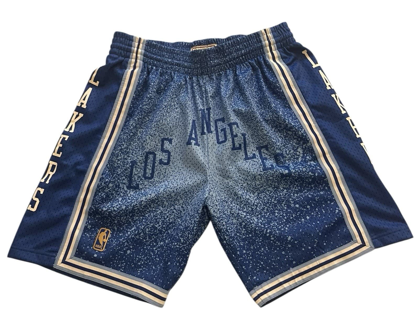 Mitchell & Ness NBA 1196 Los Angeles Lakers Re-Take Gradient Swingman Shorts L