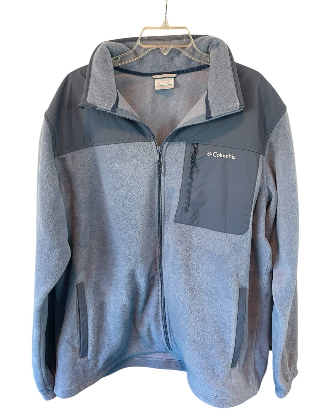 Columbia Sportswear Company Men’s Size XXL Full Zip Fleece Jacket Blue XM5679