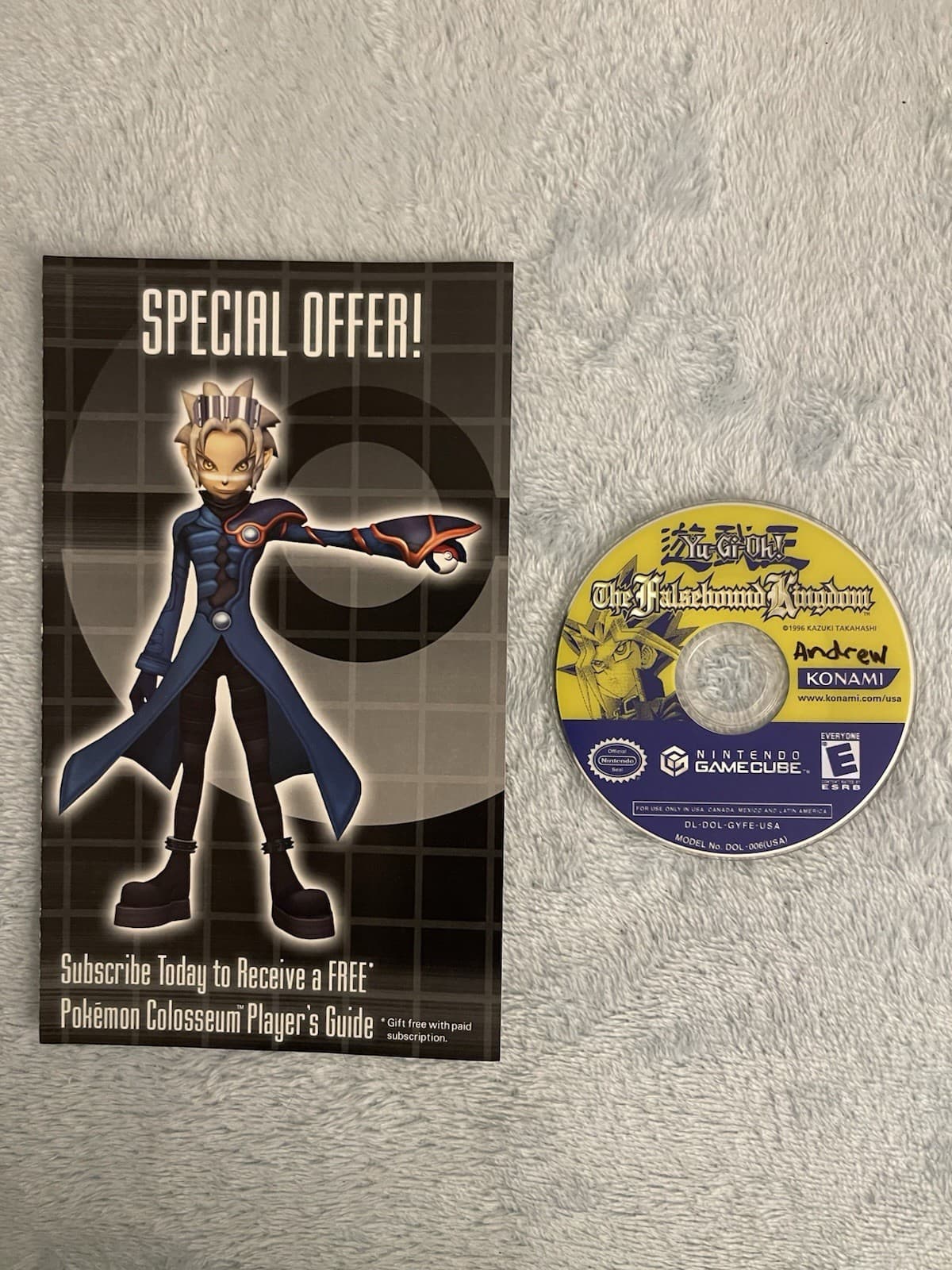Yu-Gi-Oh The Falsebound Kingdom (Nintendo GameCube) Game Only
