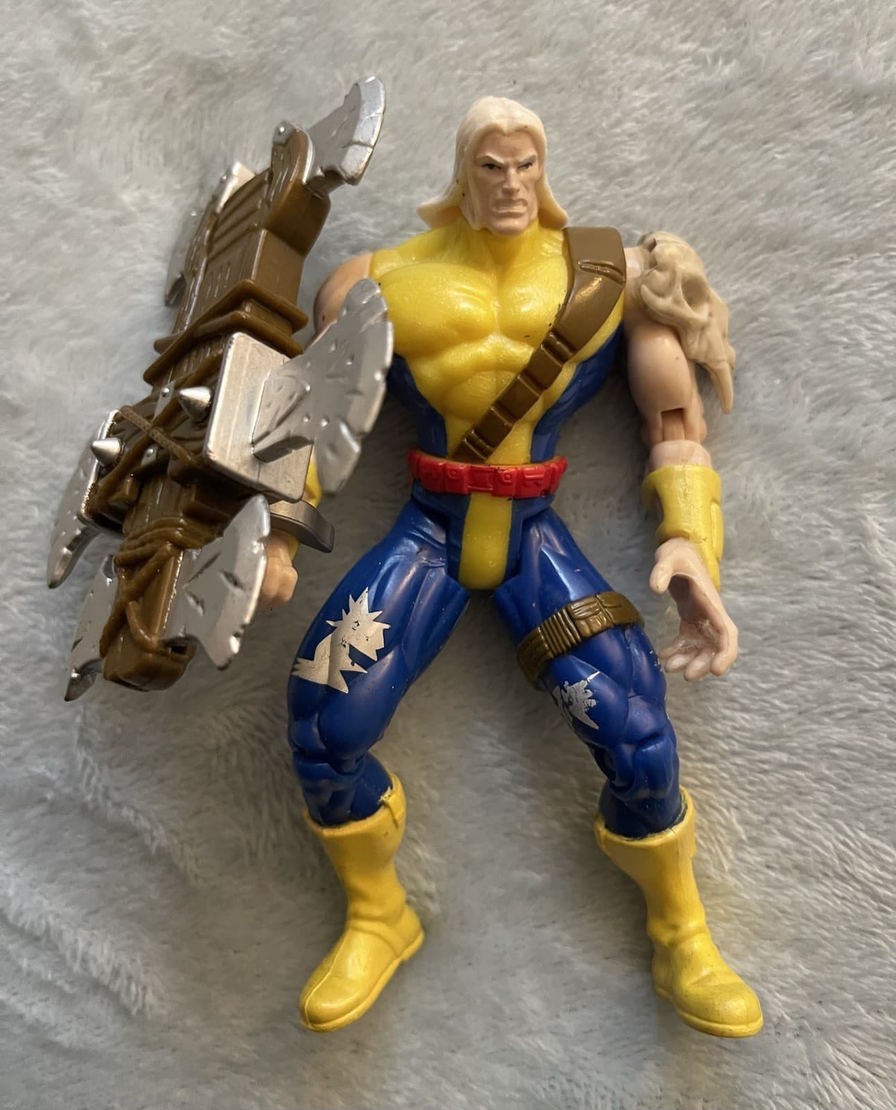 X-MEN X-Force MAGNETO 4.5" Figure Joseph Savage Land Saga Marvel 1996 Toy Biz
