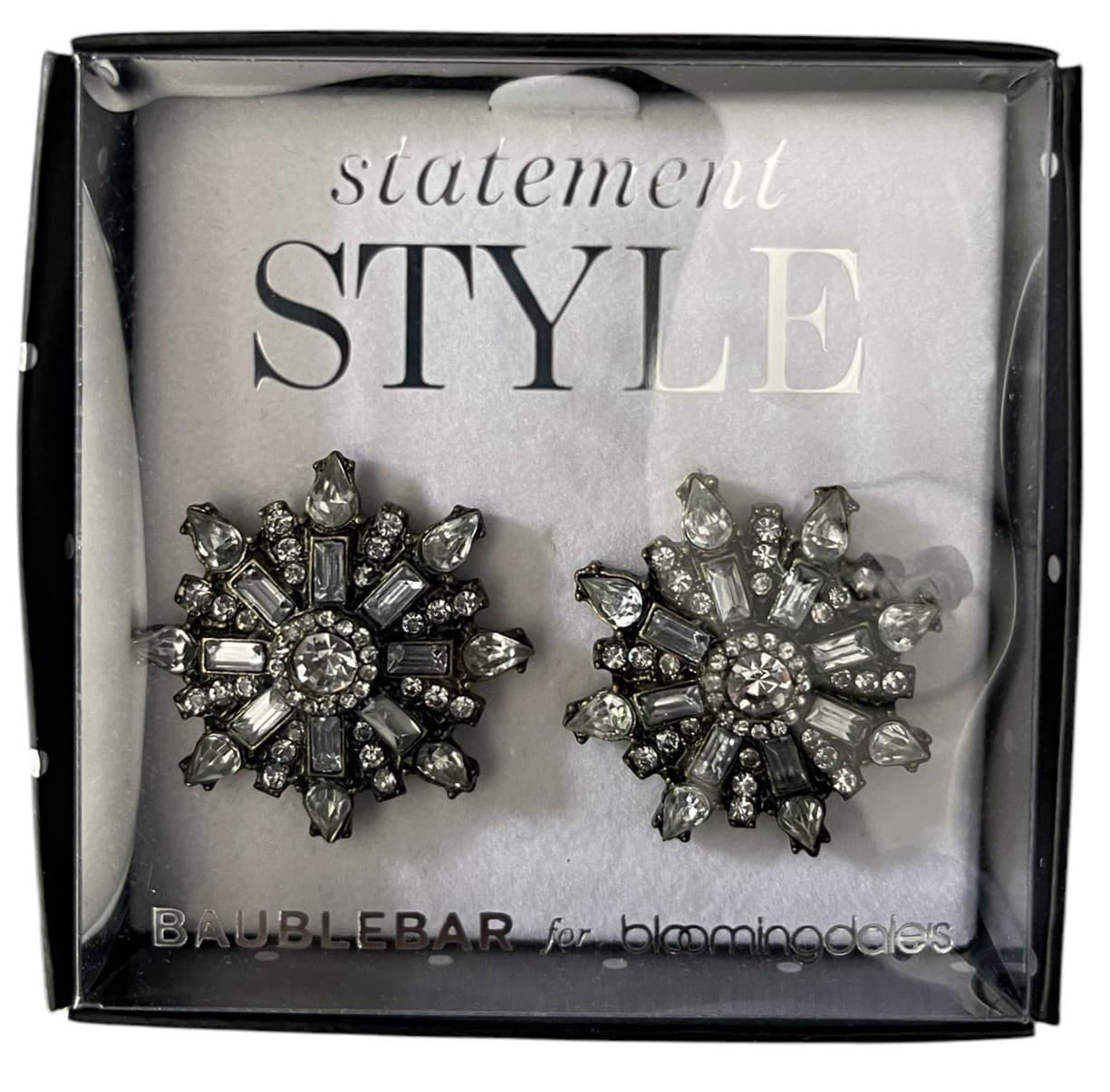 Baublebar for Bloomingdales Jessamine Stud Earrings Brand New in Box