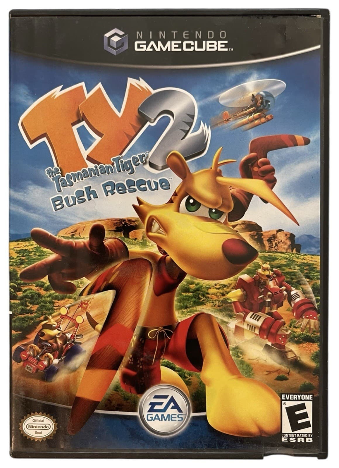 Ty the Tasmanian Tiger 2: Bush Rescue (Nintendo GameCube) CIB Complete & Tested