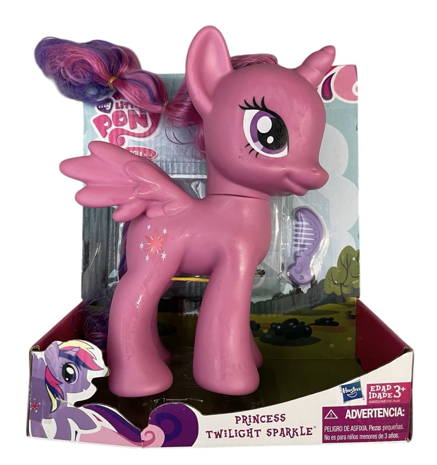 My Little Pony Twilight Sparkle 8" Figurine Toy 2015 Hasbro Unicorn Horse