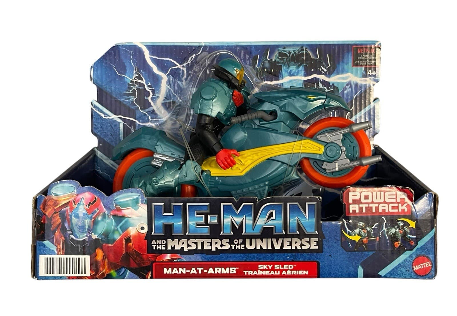 Man At Arms Sky Sled Masters Of The Universe Motu Netflix Power Attack Vehicle