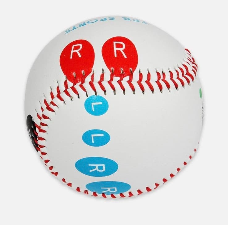 TFB Sports Pitch Training Baseball - Grip Trainer Hardwood Core