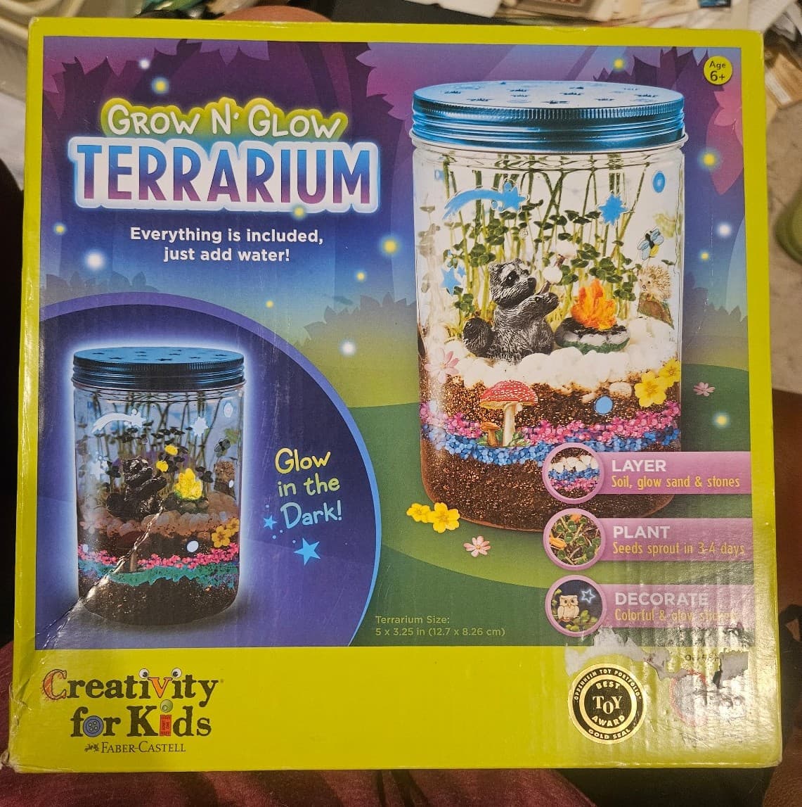 Grow N' Glow Terrarium NEW