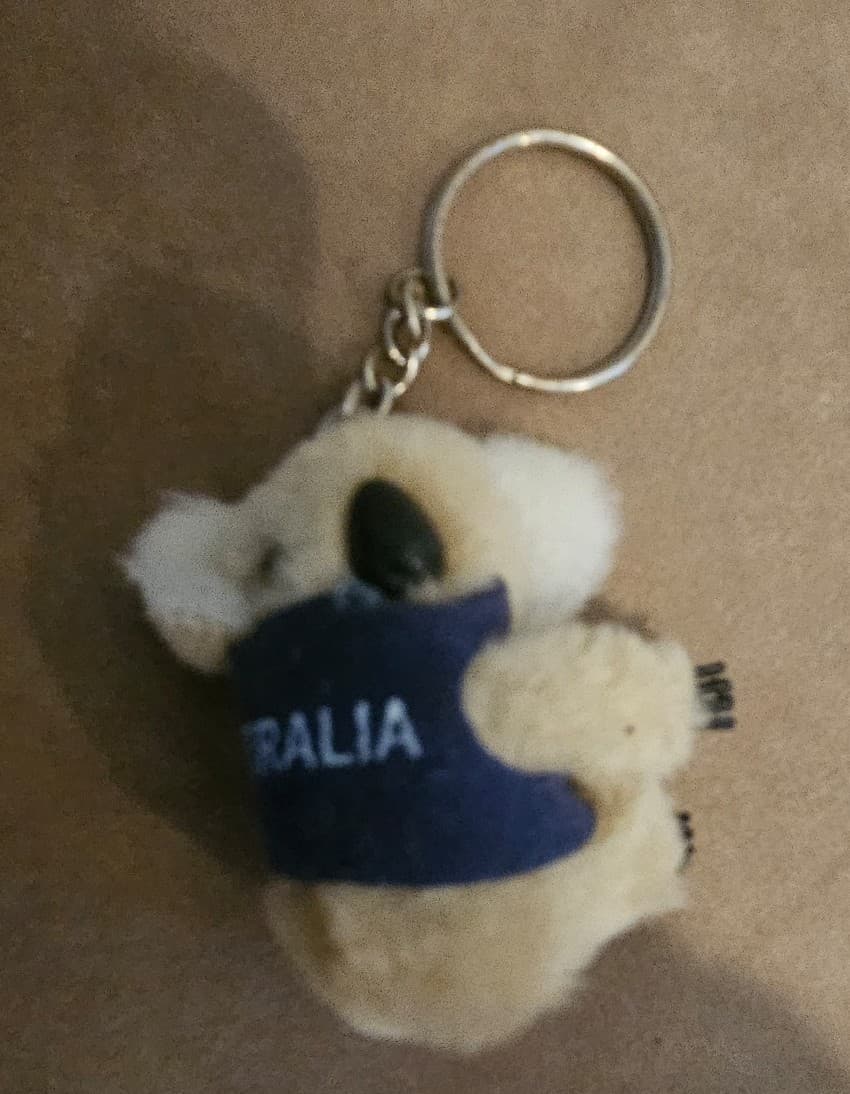 Vintage Koala Bear Keychain