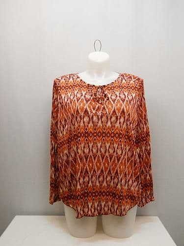 Crinkle Peasant Top
