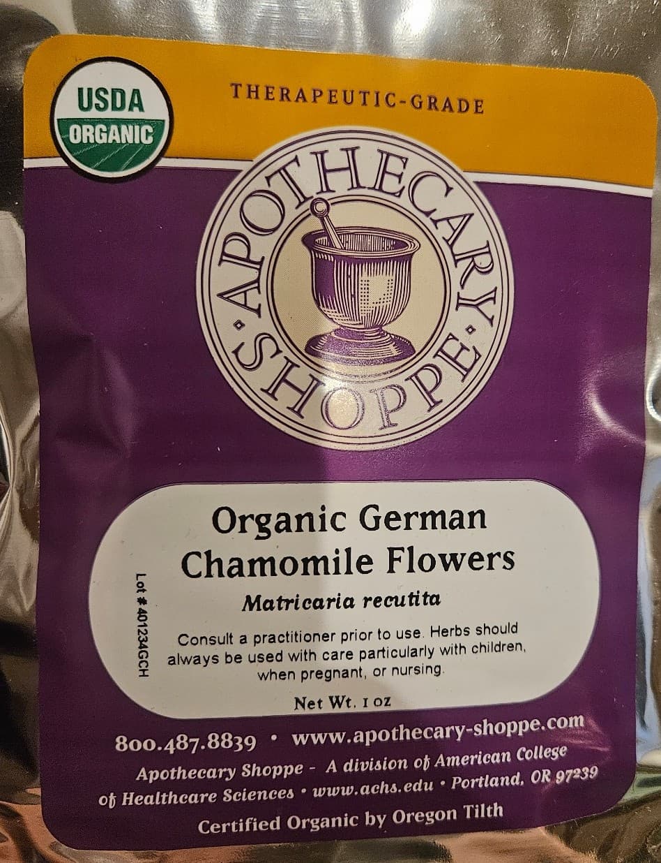 Organic German Chamomile Flowers