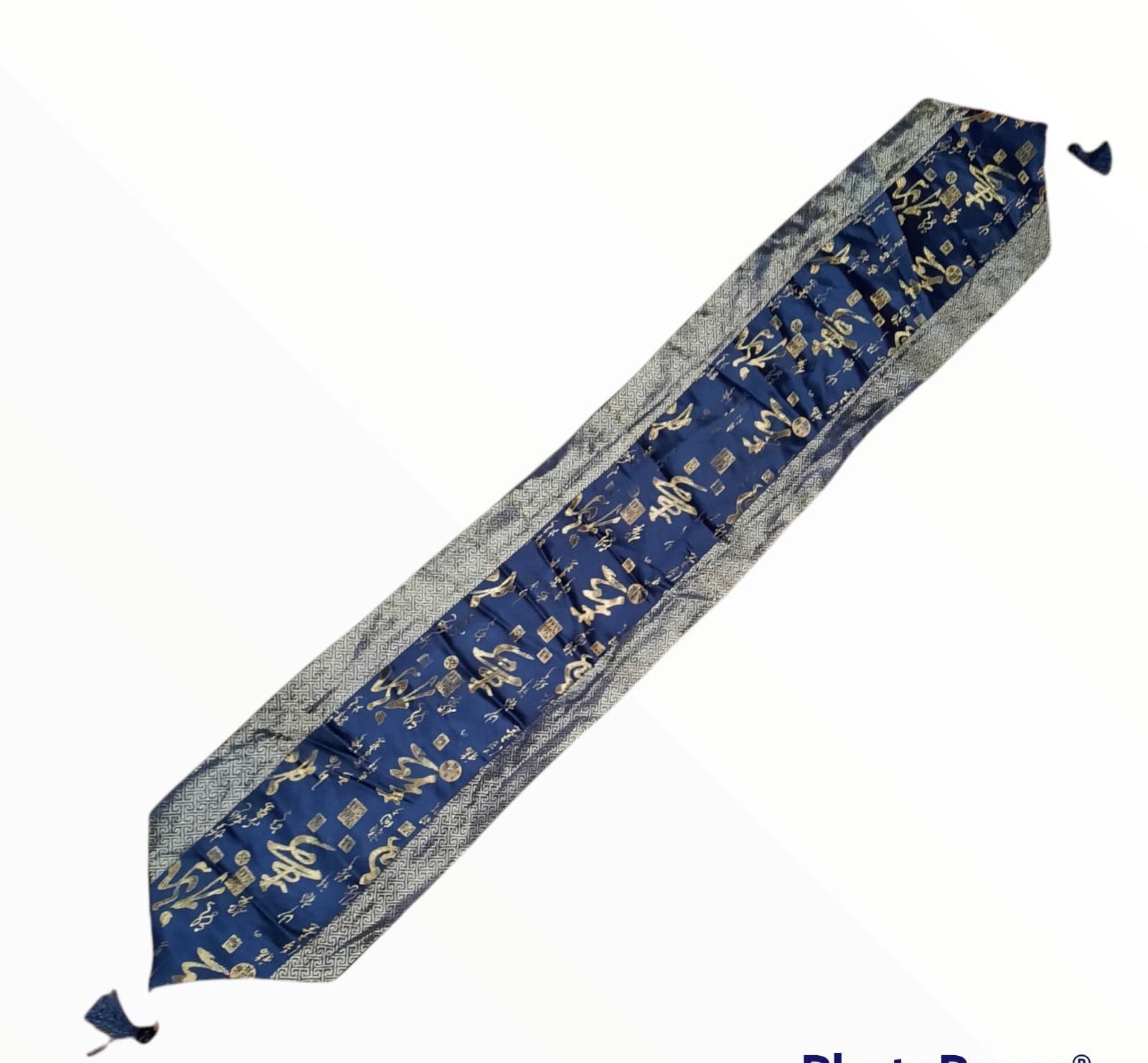 Fu Lu Shou Silk Table Runner