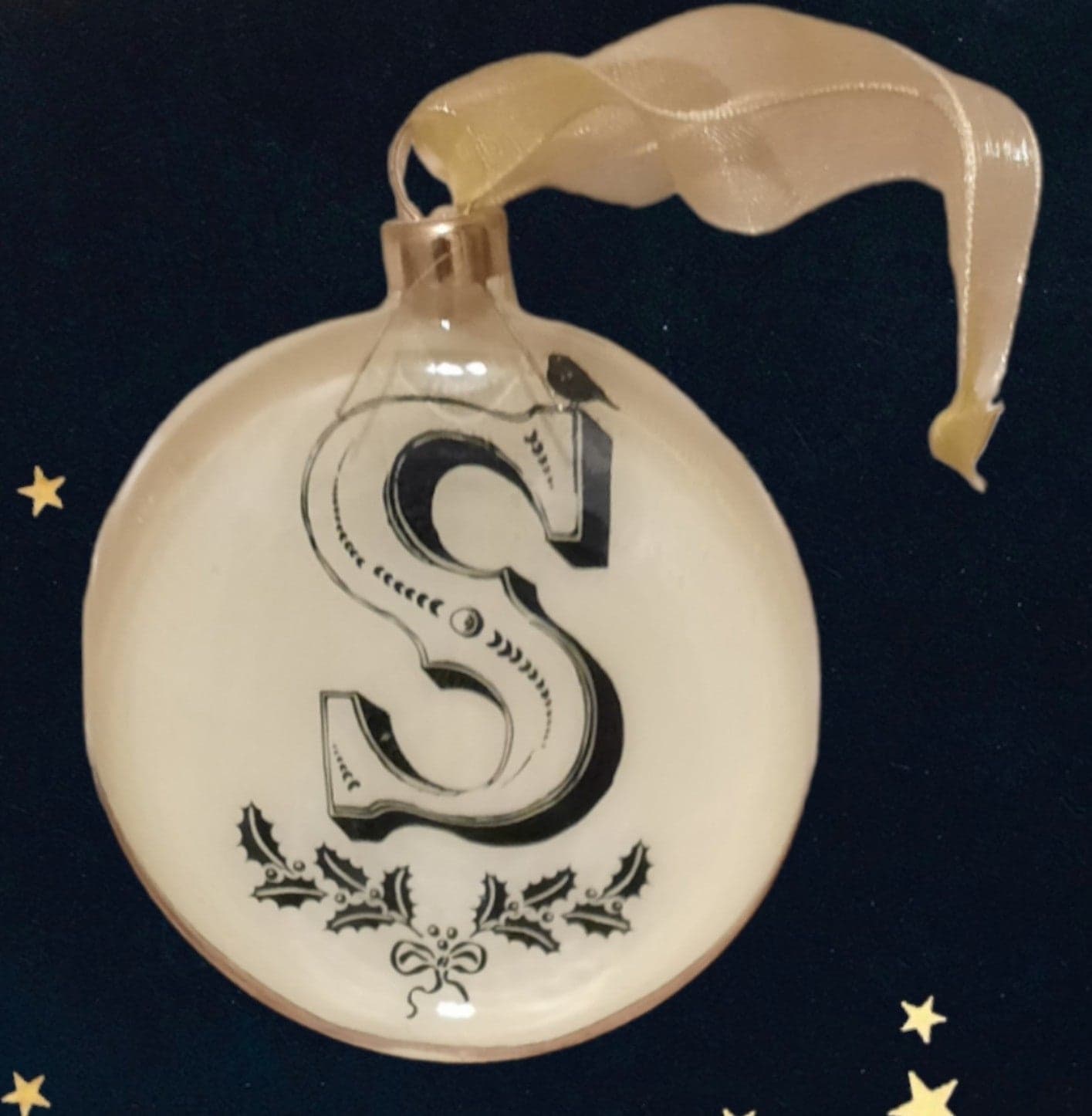Hallmark Monogrammed Ornament