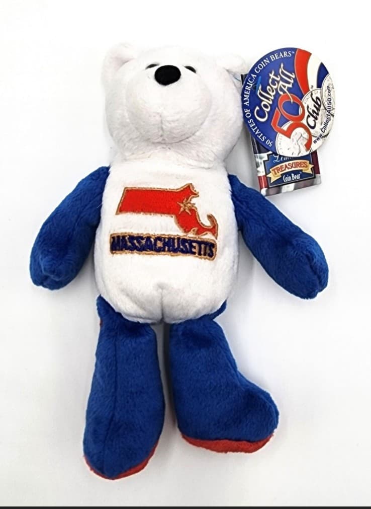 Limited Treasures #6 Massachusetts State Quarter Bear