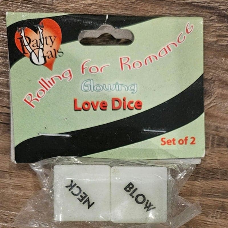 Rolling for Romance Glowing Love Dice