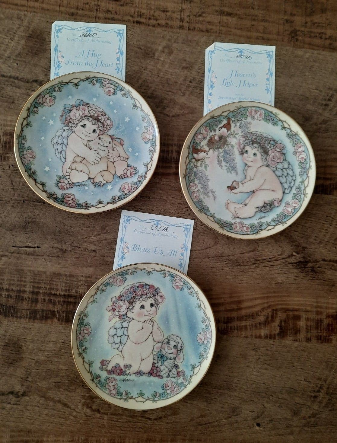 Dreamsicles Special Friends Collector Plates Set of 3