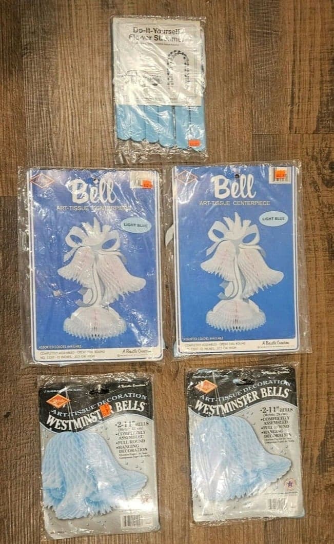 Vintage Beistle Art-Tissue Decoration Lot