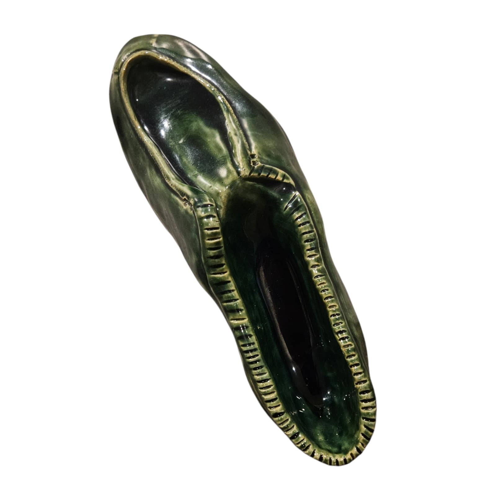 Unique Handmade Shoe Art Piece Doorstop One of a Kind Vintage