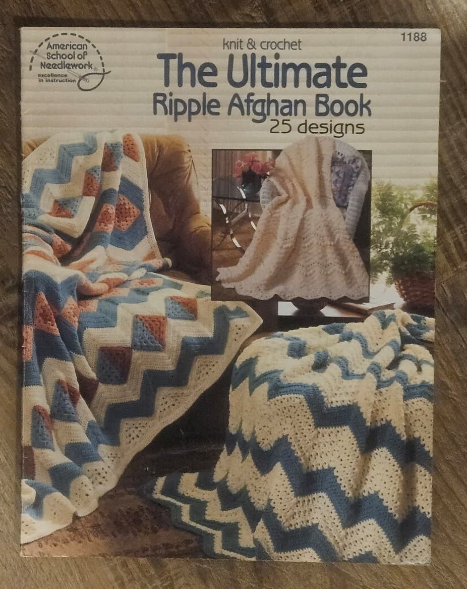Ultimate Ripple Afghan Book Soft Cover