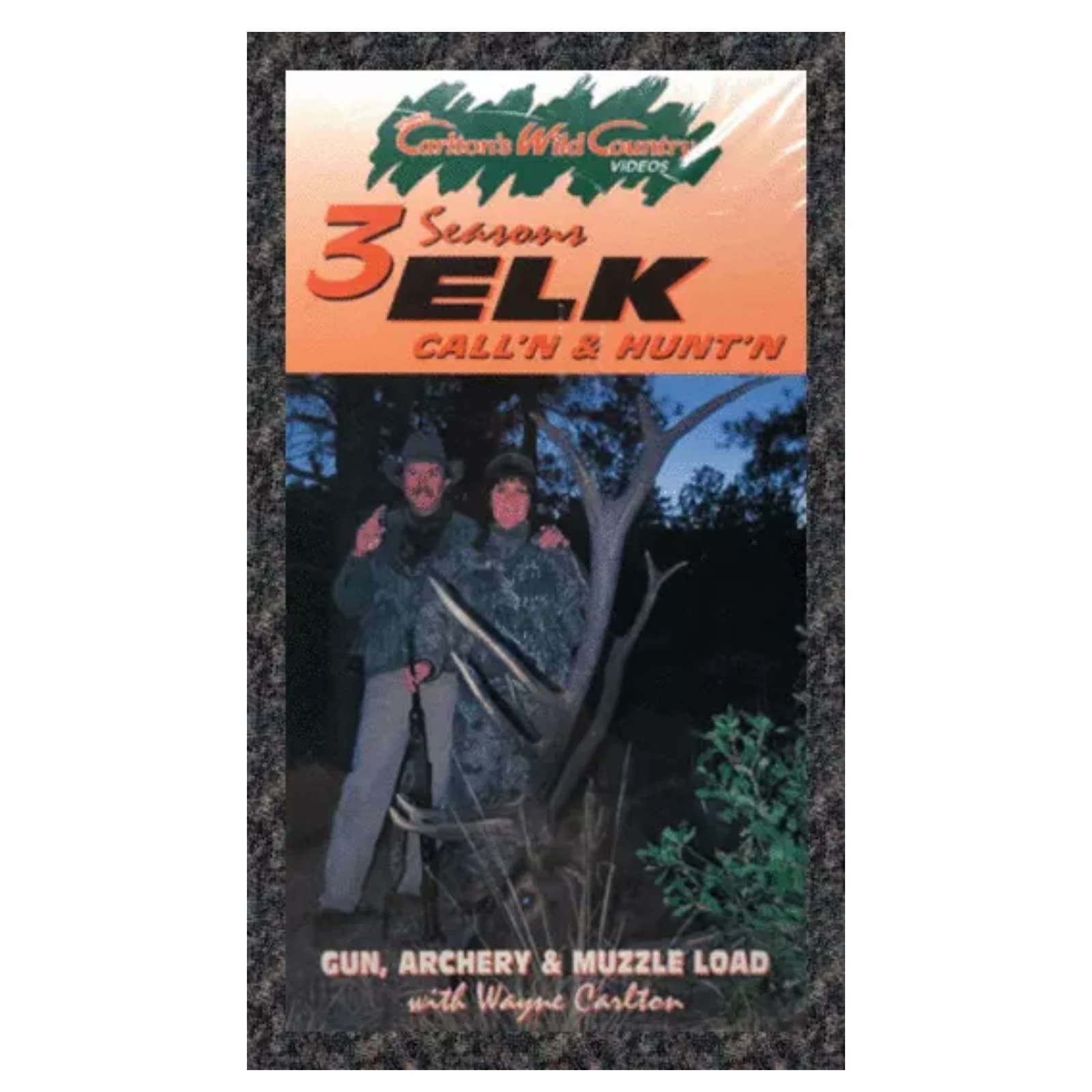 Wayne Carlton’s Wild Country 3 Seasons Elk Call’n & Hunt’n VHS Tape New Sealed