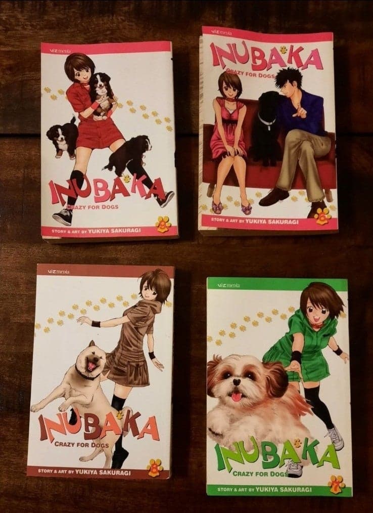 Inubaka: Crazy for Dogs Volumes 6-9 Manga