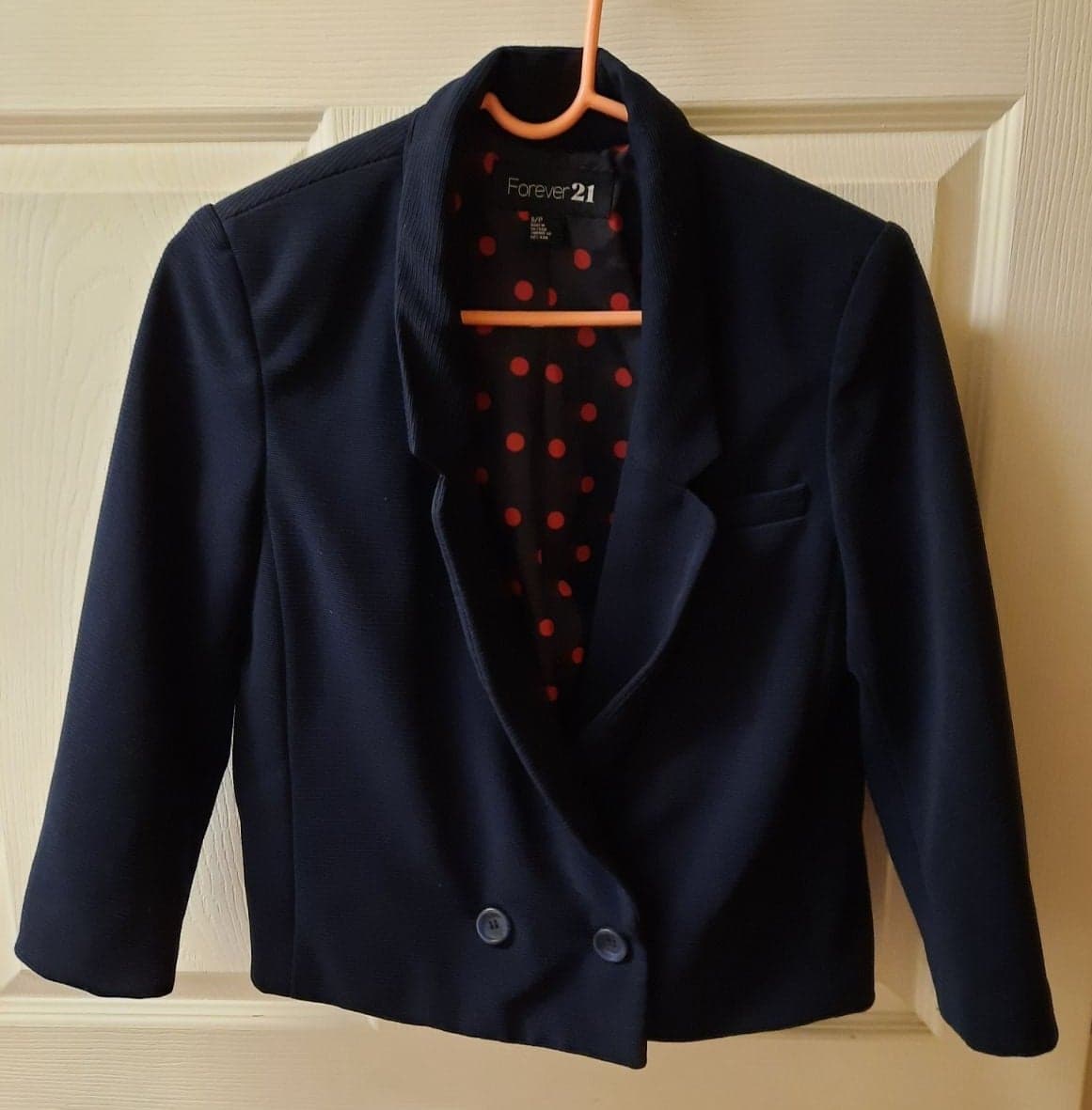 Juniors Navy Blue Blazer