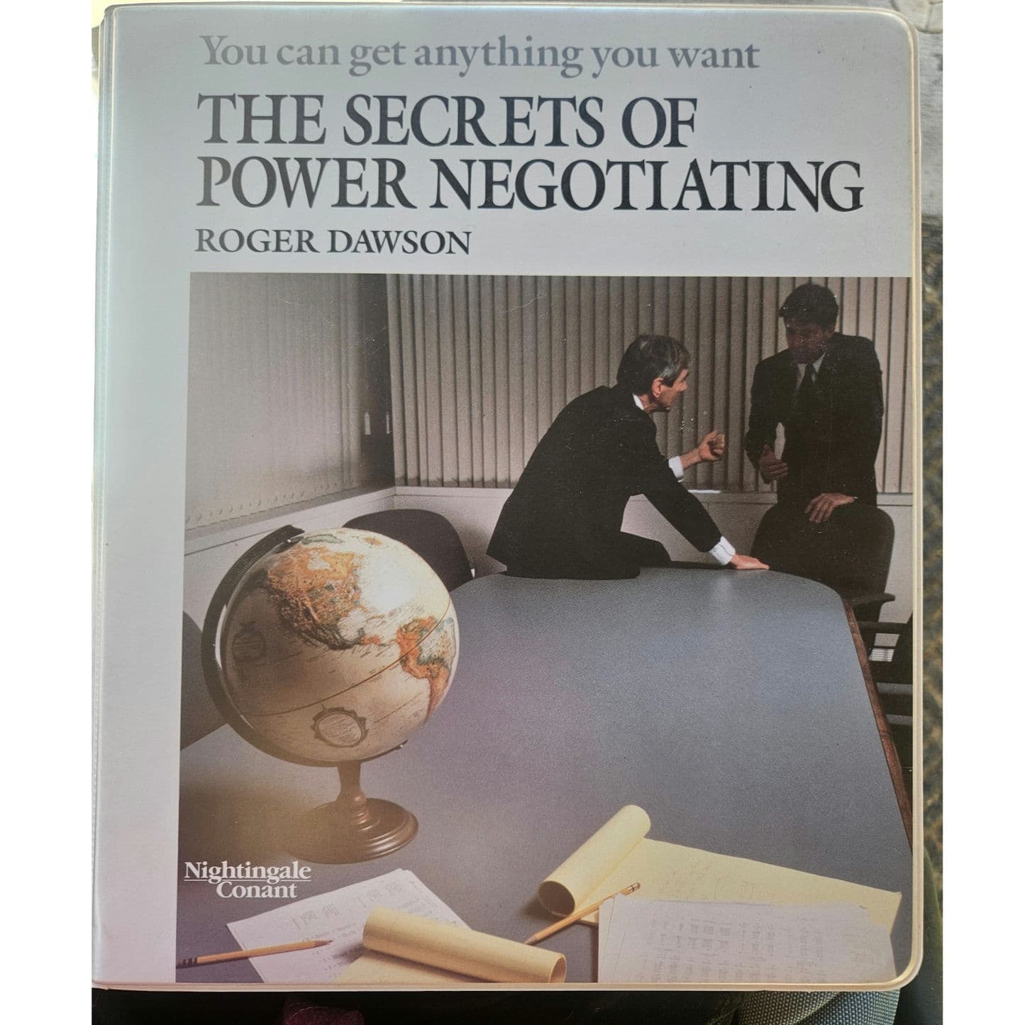 The Secrets of Power Negotiating by Roger Dawson CASSETTE FORMAT VTG