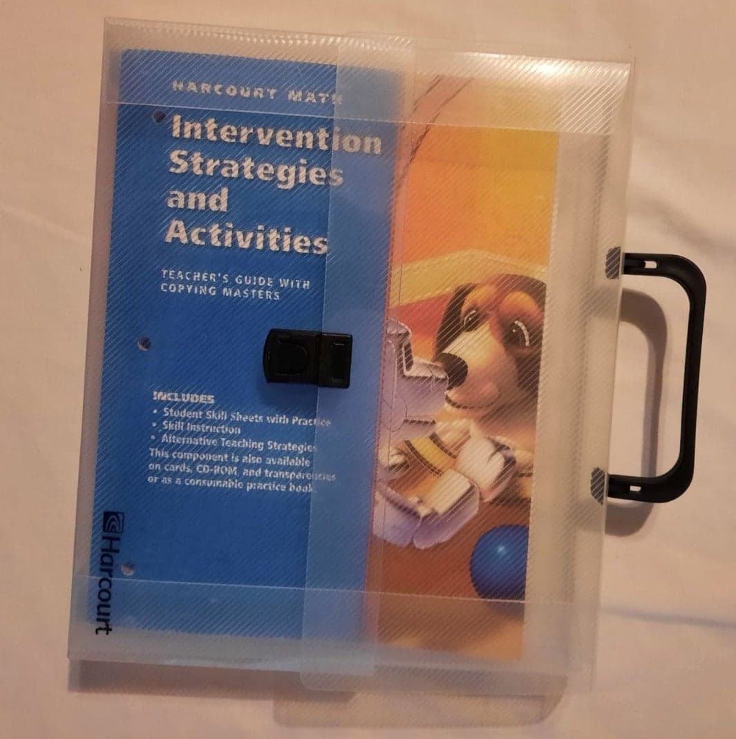 Harcourt Math Intervention Strategies & Activities Kit