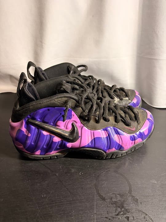 Nike 8 foamposites purple camo