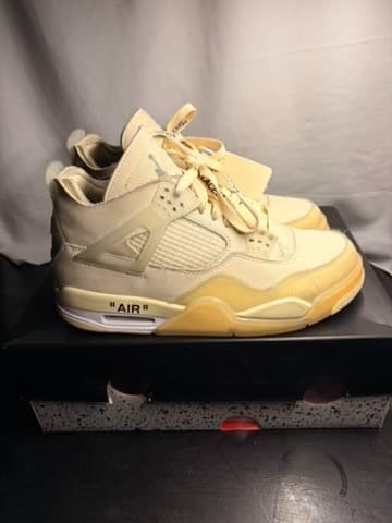 Nike jordan 4 offwhite brand new