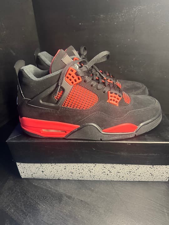 Jordan 4 size 8 barely used