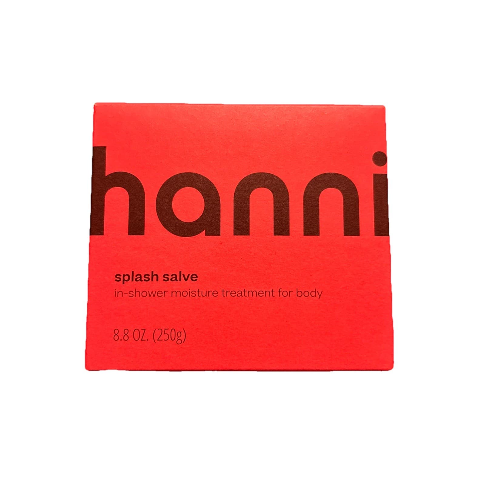 Hanni Splash Salve In-Shower Moisture Treatment For Body 8.8oz NIB