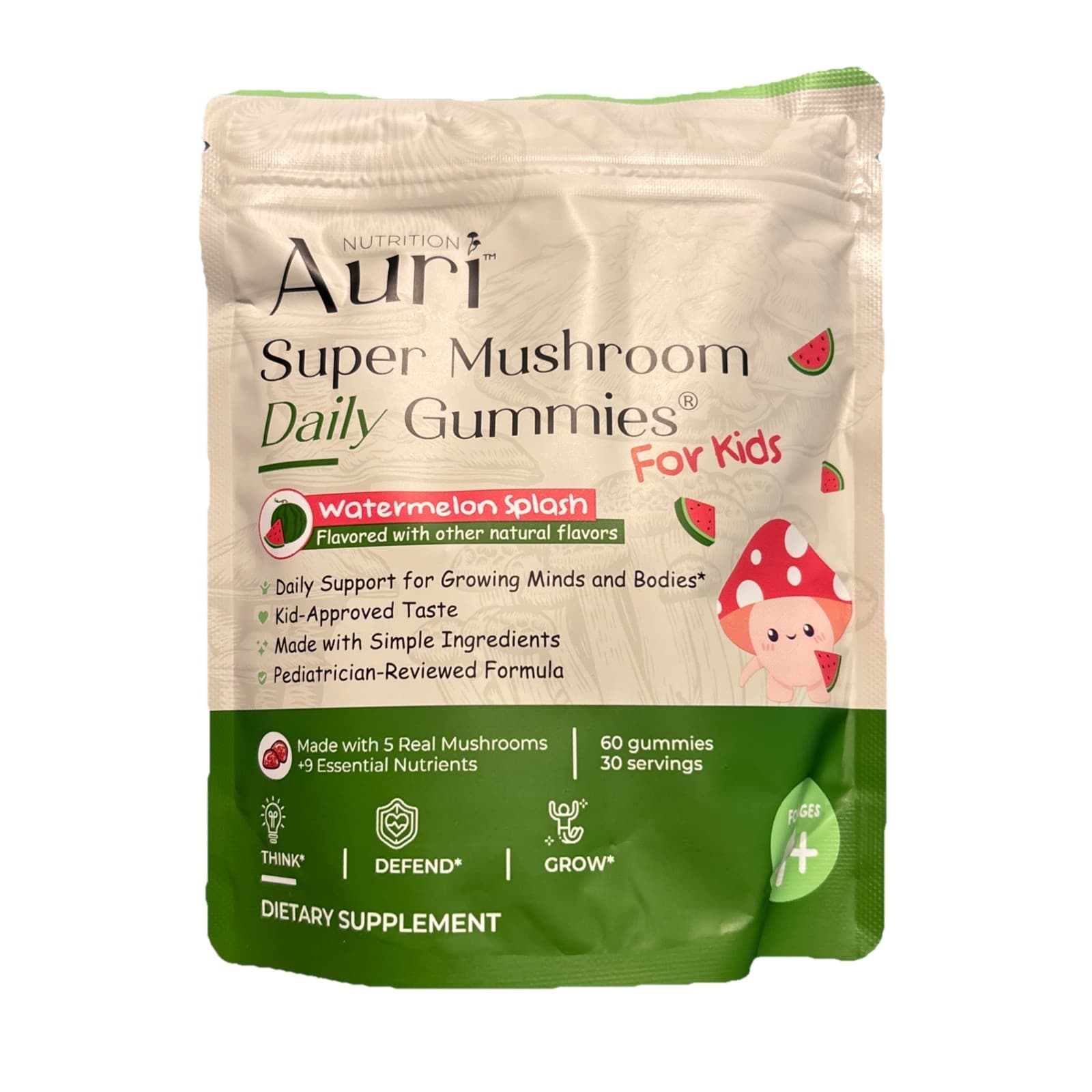 Auri Super Mushroom gummies for kids