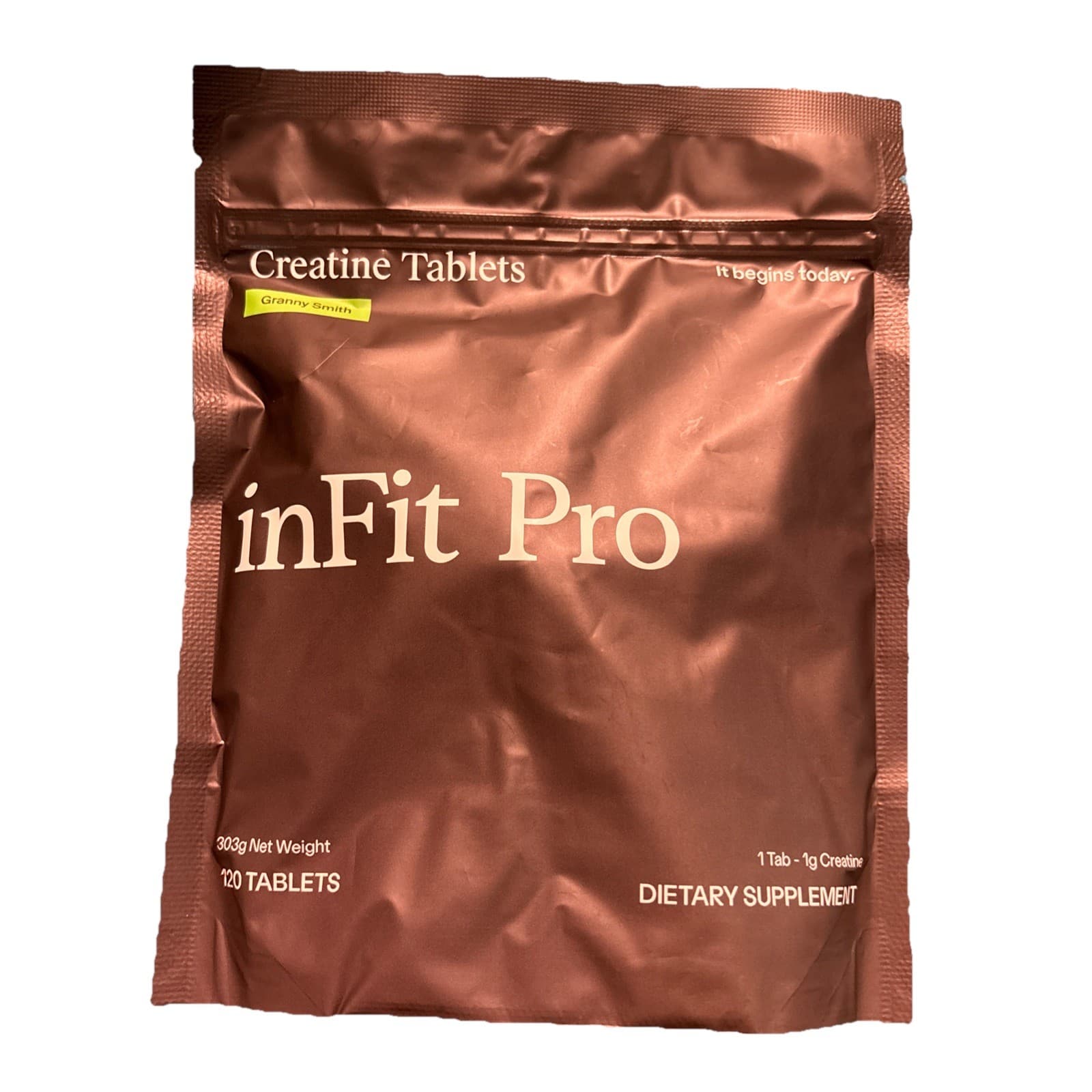 INFIT PRO - Creatine Tablets (Sour Apple) 120ct 1g/tablet