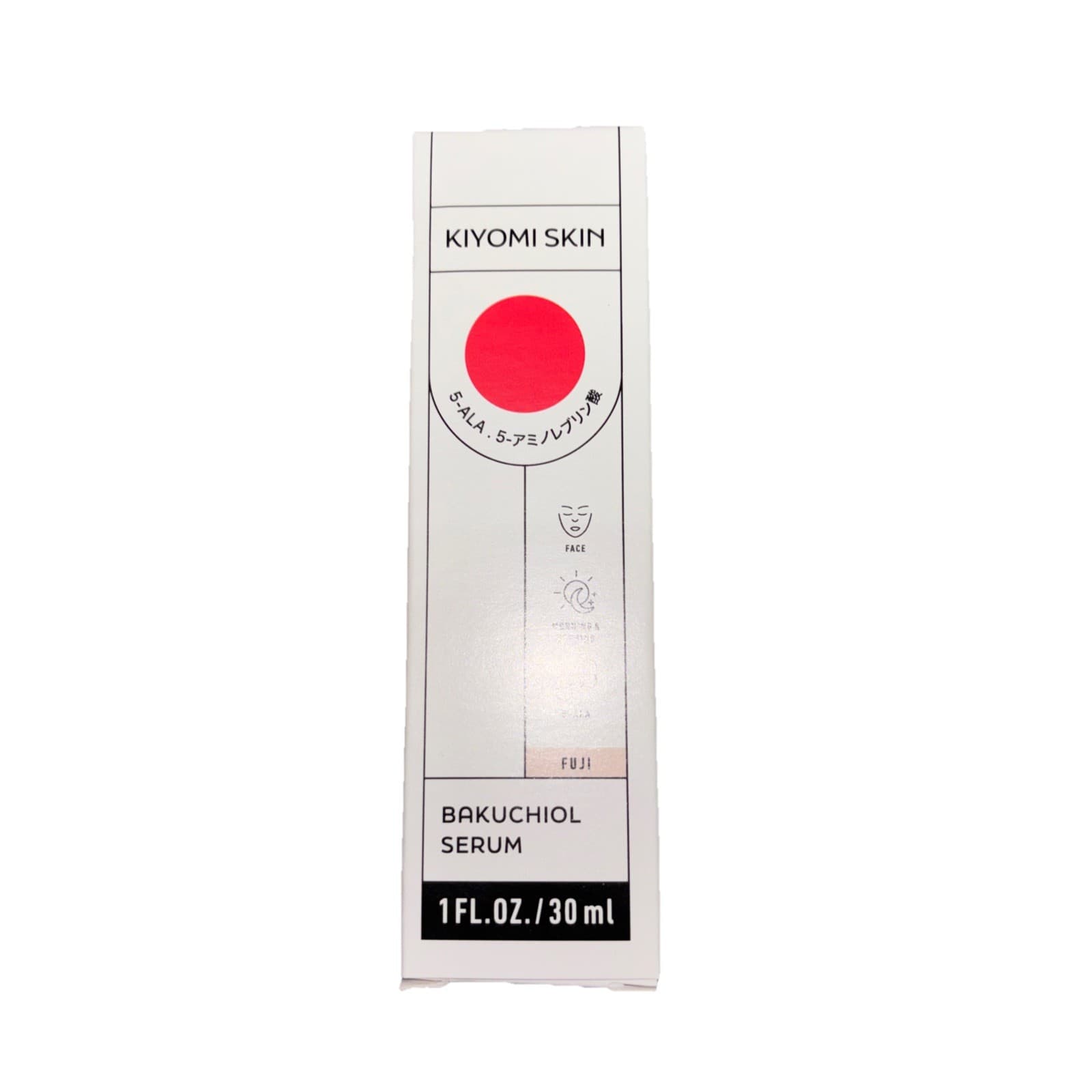 Kiyomi Skin Bakuchiol Face Serum Retinol Alternative with 5-ALA, Niacinamide