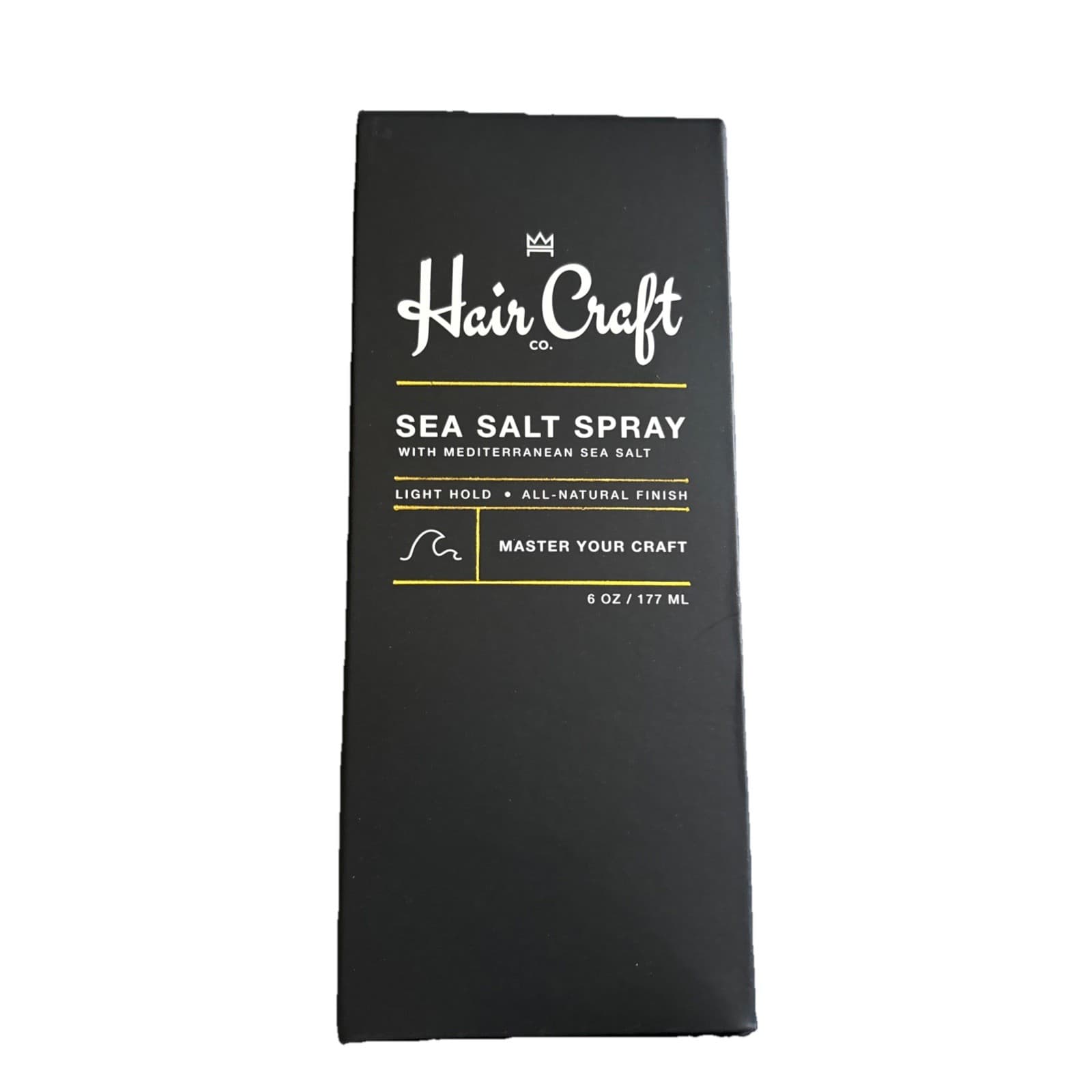 New Hair Craft Sea Salt Spray Light Hold 6oz
