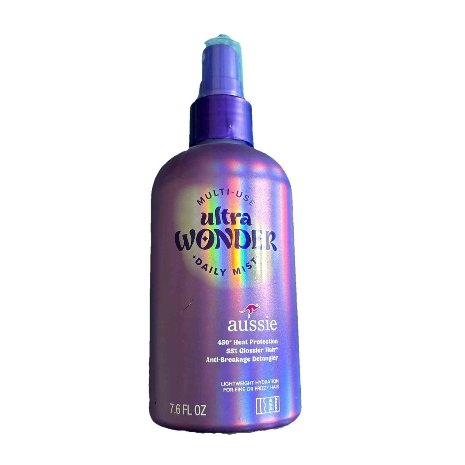 Aussie Ultra Multi-Use Wonder Daily Mist Lightweight Detangler 7.6 fl oz