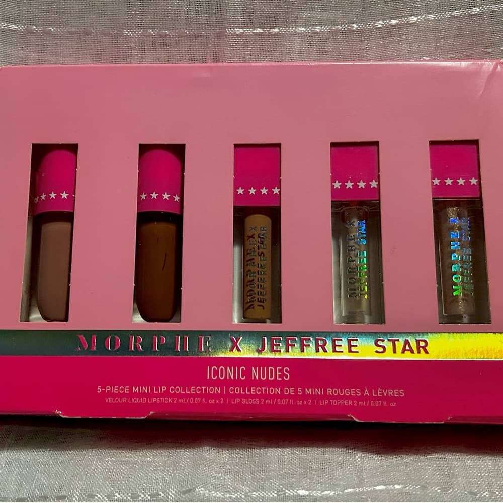 Morphe x Jeffree Star Iconic Nudes - 5-pc Mini Lip Collection