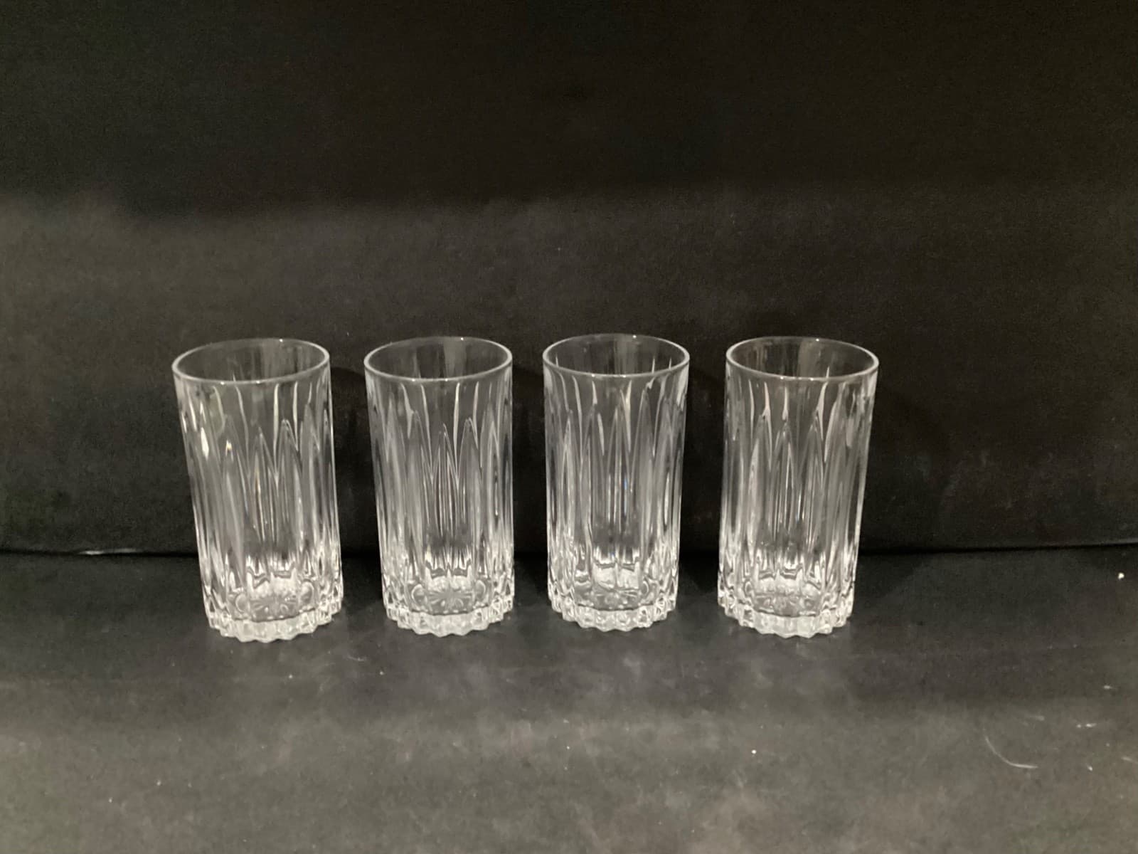 Cristal d'Arques-Durand Classic, Highball/Water Glasses 5 3/4" Tall Set of 4