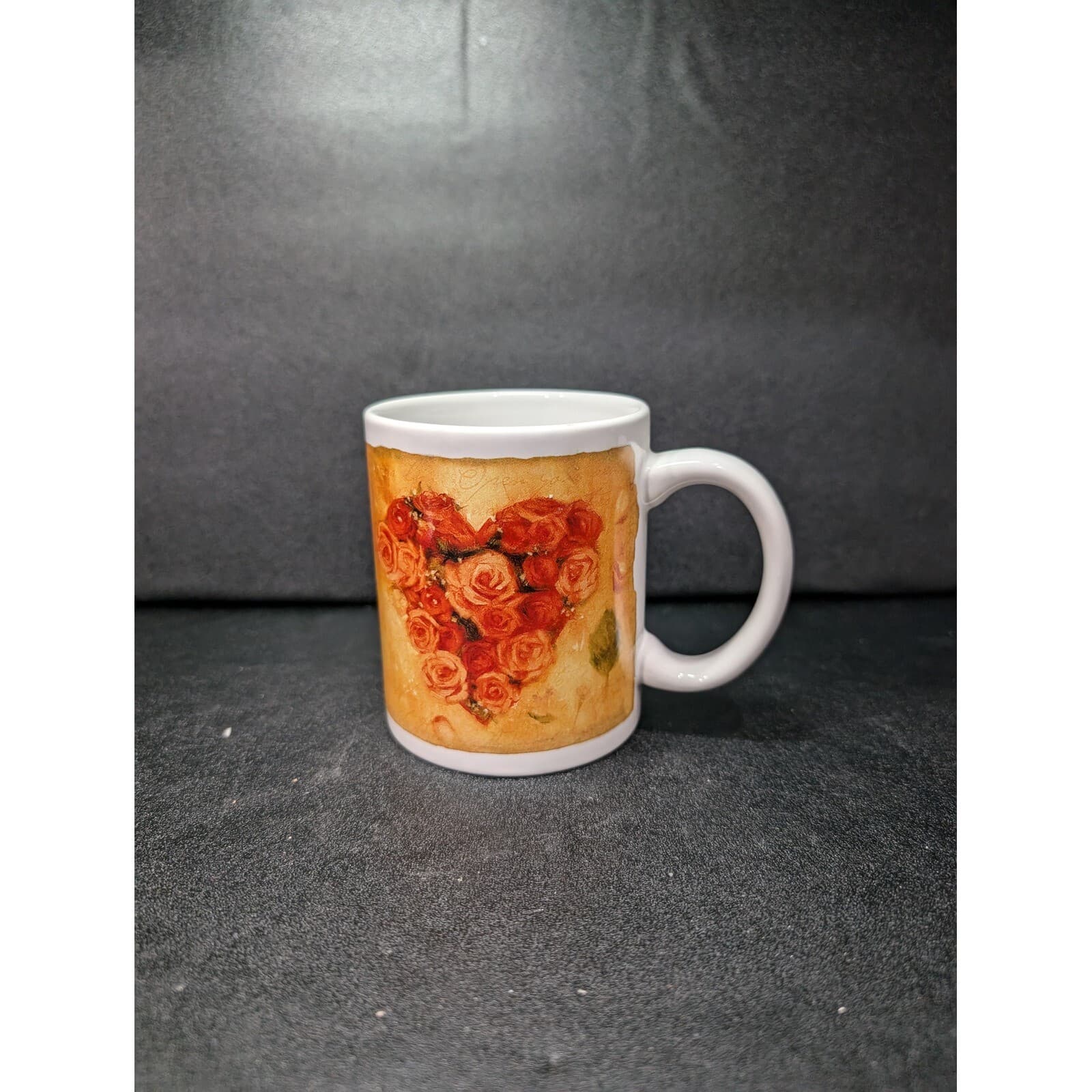 Thirstystone Resources "From The Heart" 2001 Coffee Mug Tea Cup, Ceramic Cup