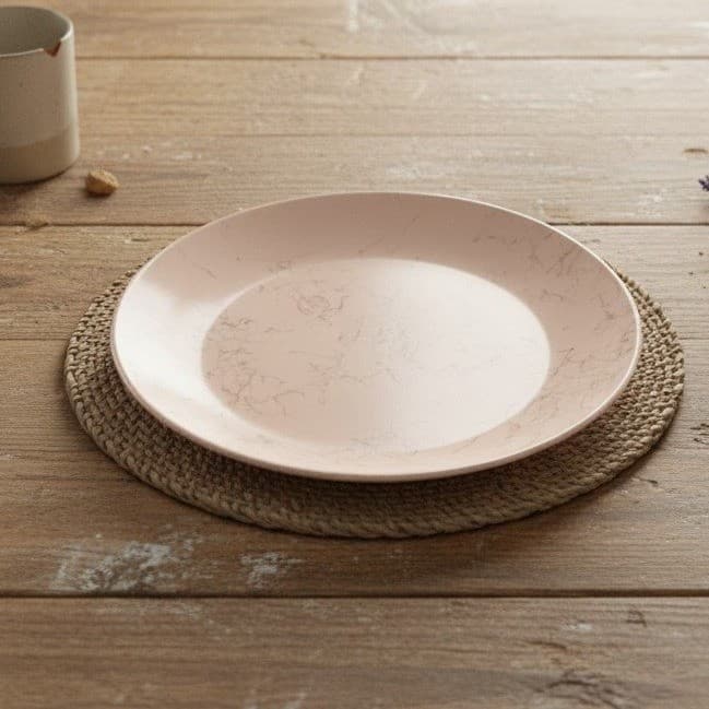Blue Ridge PINK Spiderweb Dinnerware- 10-3/8" Dinner Plate