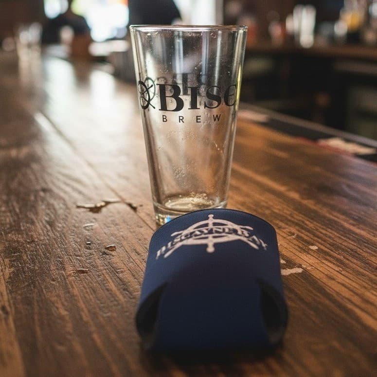 Biscayne Bay Brewing Company Craft Beer Glass, Miami Breweriana, Drinkware