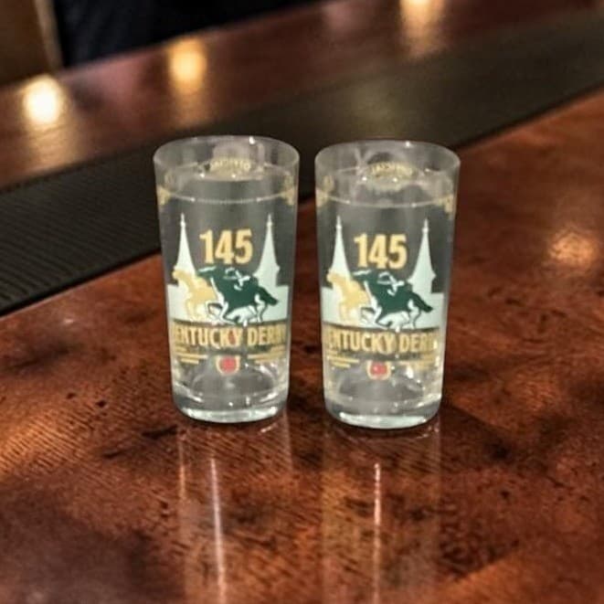 Kentucky Derby Official Mint Julep Tumblers, Set of 2, 145th Churchill Downs