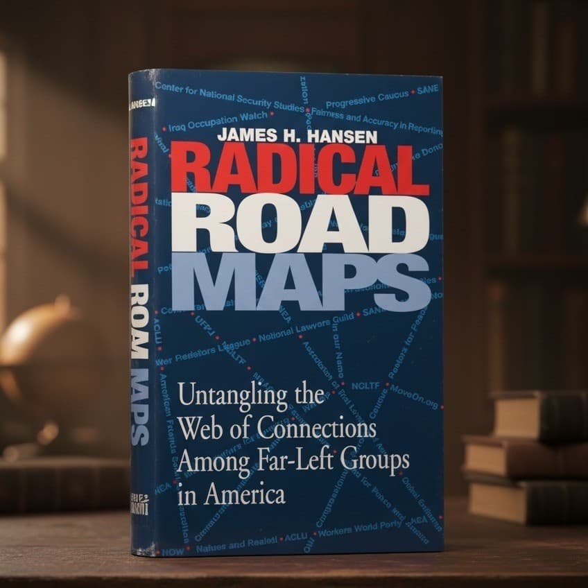 Radical Road Maps James H Hansen Far-Left Groups America Hardcover WND Books