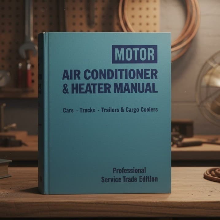 Motor Air Conditioner & Heater Manual 4th Edition Professional Service Trade '77