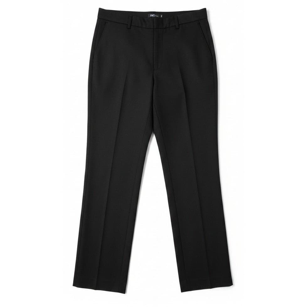 INC International Concepts Black Stretch Straight Leg Dress Pants, Women's Sz 14