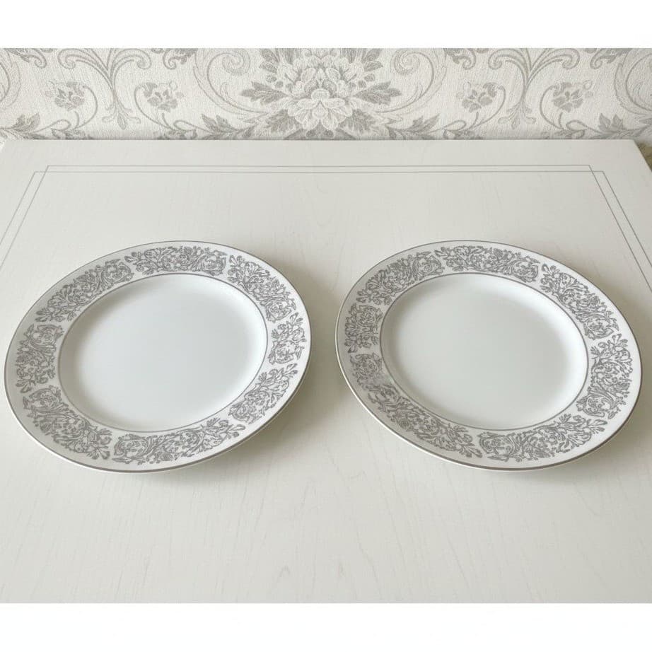 Brookwood Porcelain "Santiago" Salad Plates, Set of 2, Replacement Tableware