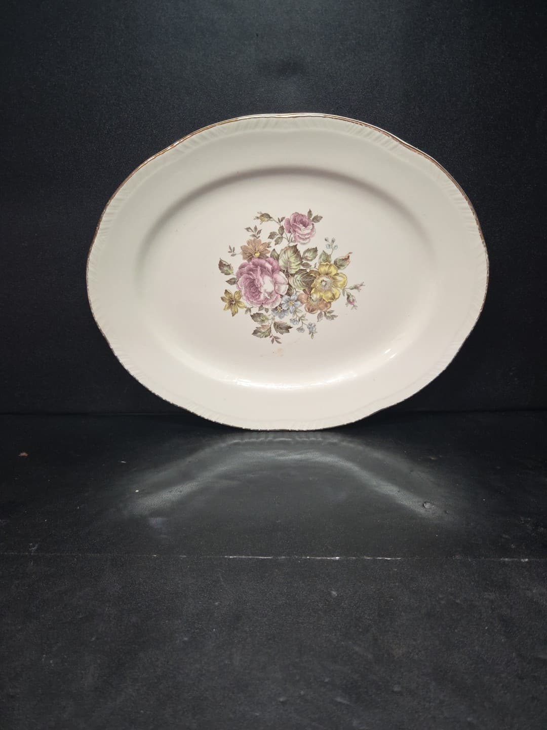 Homer Laughlin Cunningham & Pickett Stratford Oval Serving Platter Vintage China