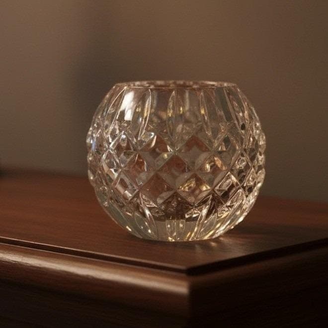 Waterford Crystal 2" Single Light Candlestick,Votive Candleholder Clear