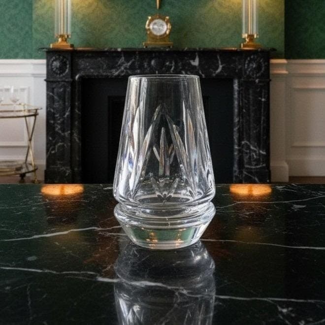 Waterford Crystal - 2 piece Hurricane Votive & Base *