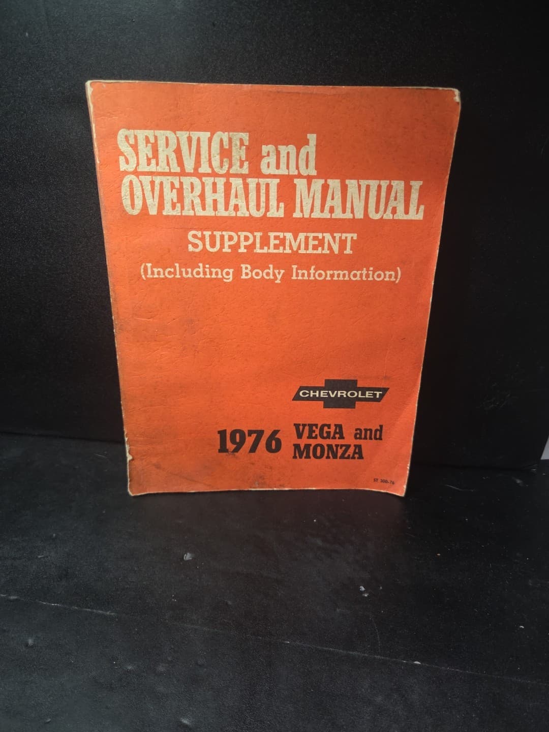 1976 Chevrolet Vega Monza Service Overhaul Manual Supplement Original GM Shop