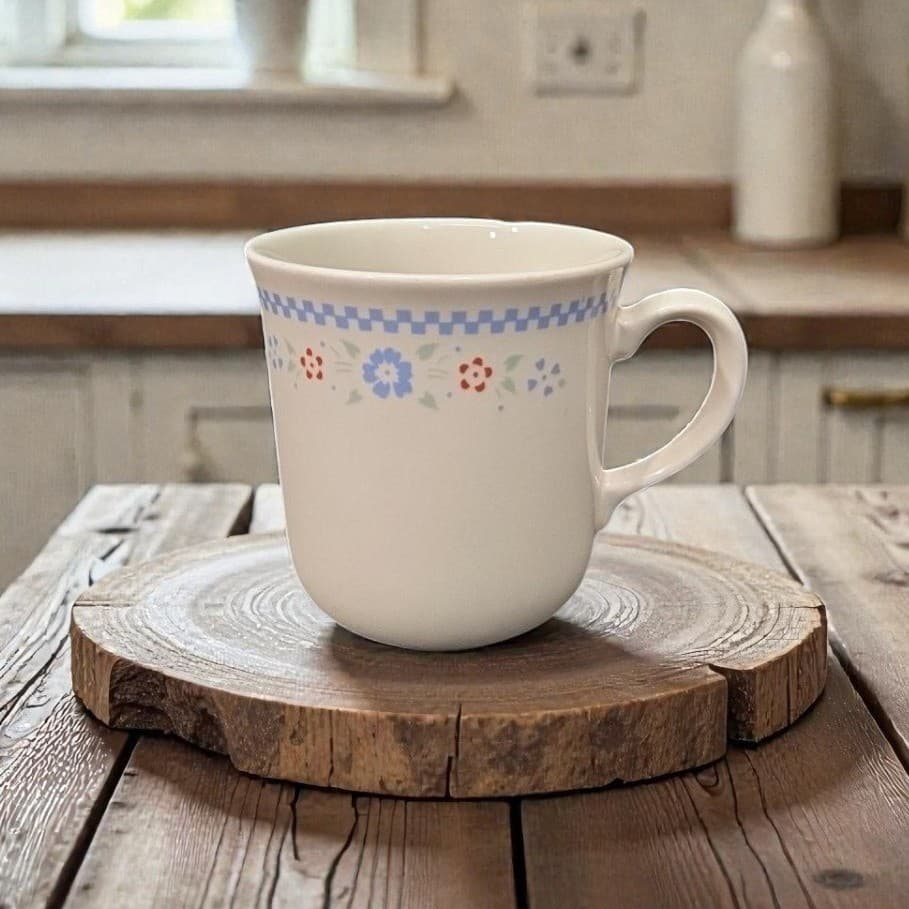 Corelle Corning Ware Needlepoint Mug, Vintage 8oz Coffee Cup, Replacement